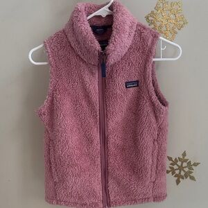 Patagonia Soft Pink Sherpa Vest